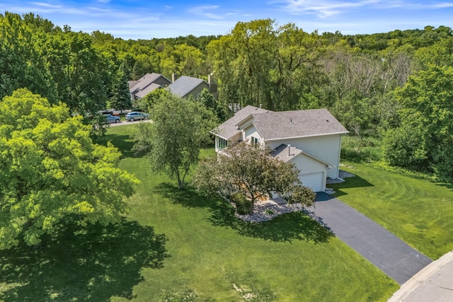 6260 Wessel Ct, Eden Prairie, MN 55346 - view of subject property featuring a forest