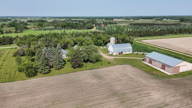 37454 605th Ave, Bluffton Twp, MN 56518 - aerial view of sparsely populated area featuring large plots for crops