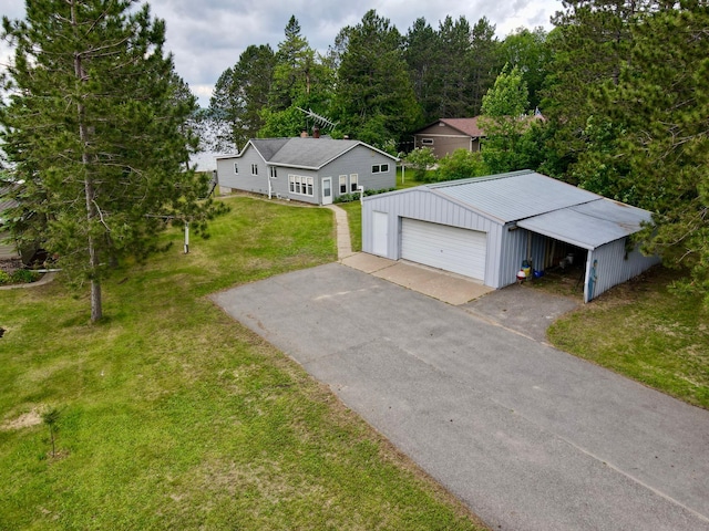 30055 Shore Dr, Pengilly, MN 55775 - view from above of property