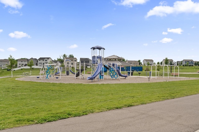 5945 178th St W, Lakeville, MN 55044 - community play area with a lawn and a residential view