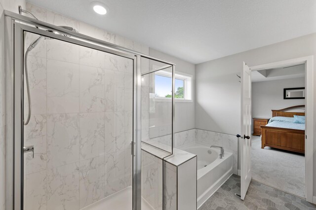 5945 178th St W, Lakeville, MN 55044 - full bathroom with a bath, a stall shower, and connected bathroom