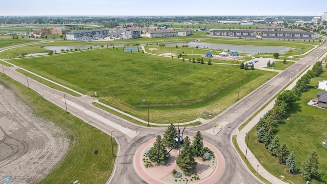 2200 39th St S, Moorhead, MN 56560 - aerial overview of property's location with a nearby body of water