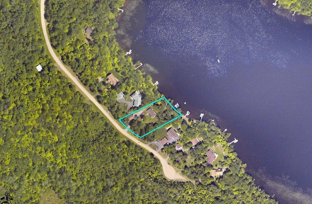27315 Stark Lake Rd, Aitkin, MN 56431 - aerial view of property's location with property boundaries highlighted