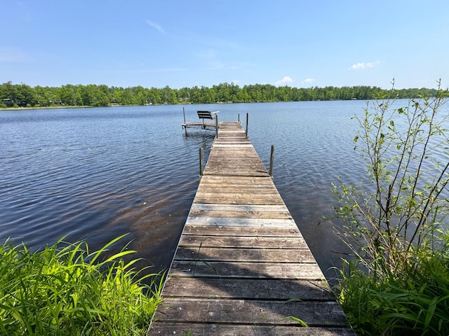 27315 Stark Lake Rd, Aitkin, MN 56431 - dock area featuring a water view