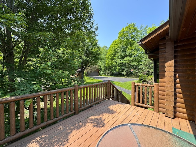 27315 Stark Lake Rd, Aitkin, MN 56431 - view of deck