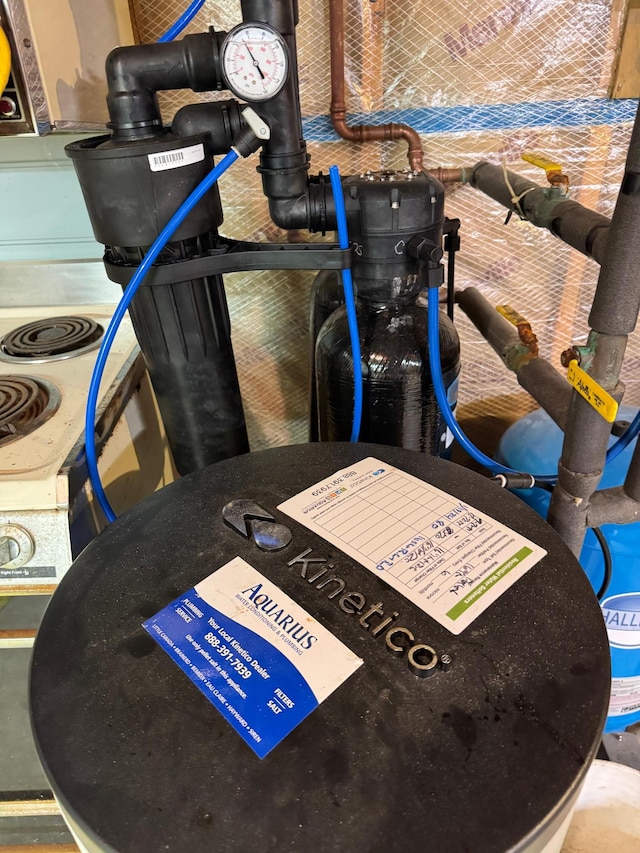 27315 Stark Lake Rd, Aitkin, MN 56431 - detailed view of a water softener system