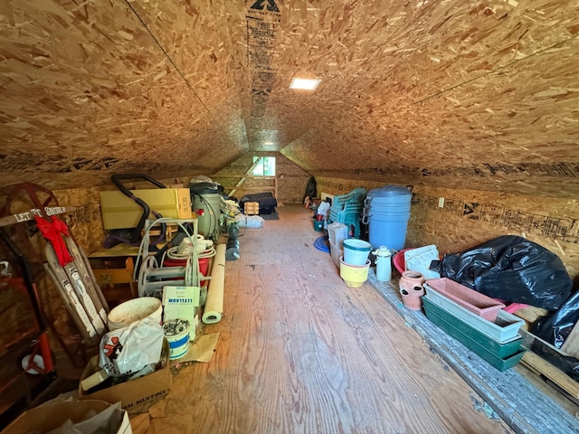 27315 Stark Lake Rd, Aitkin, MN 56431 - view of unfinished attic
