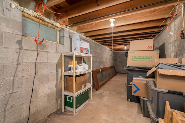 43867 County Road 15, New Sweden Twp, MN 56074 - view of unfinished basement