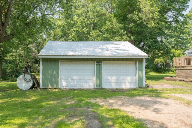43867 County Road 15, New Sweden Twp, MN 56074 - view of detached garage