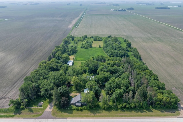 43867 County Road 15, New Sweden Twp, MN 56074 - aerial view of property and surrounding area with rural landscape