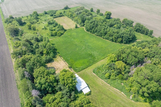 43867 County Road 15, New Sweden Twp, MN 56074 - aerial view of property's location with rural landscape