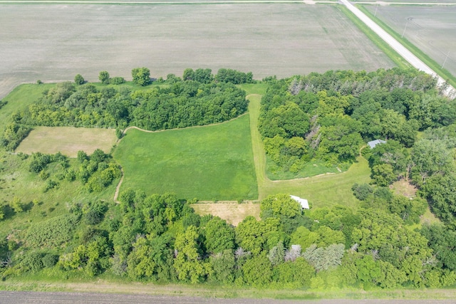 43867 County Road 15, New Sweden Twp, MN 56074 - aerial view of property's location with rural landscape