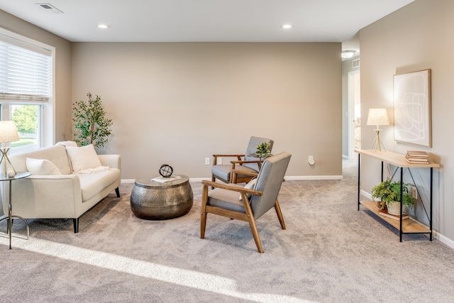 10329 Kentucky Ave N, Brooklyn Park, MN 55445 - living area with carpet flooring and recessed lighting