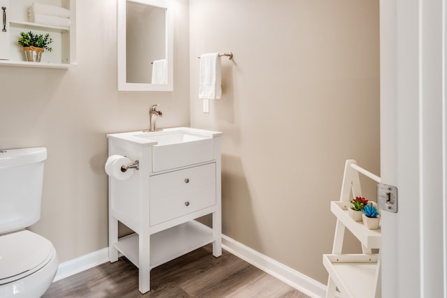 10329 Kentucky Ave N, Brooklyn Park, MN 55445 - half bath with wood finished floors and vanity