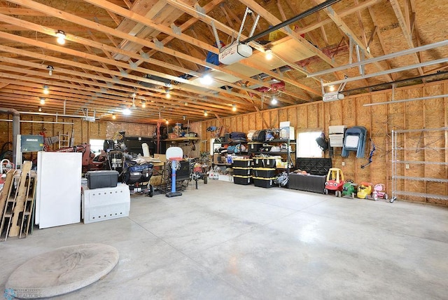 5560 County Road 3, Kindred, ND 58051 - garage featuring a garage door opener
