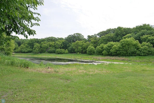 5560 County Road 3, Kindred, ND 58051 - view of yard featuring a wooded view and a water view