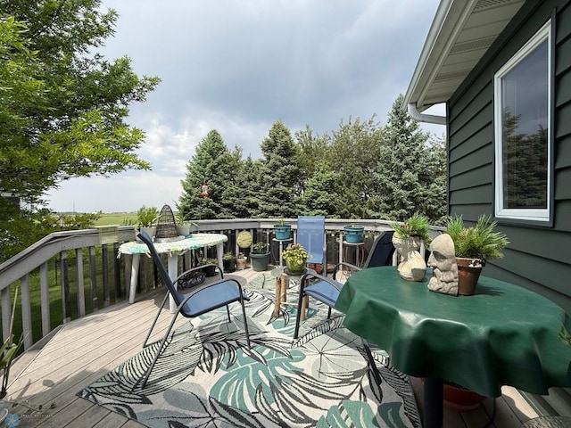 521 Kroshus Dr, Dilworth, MN 56529 - view of deck