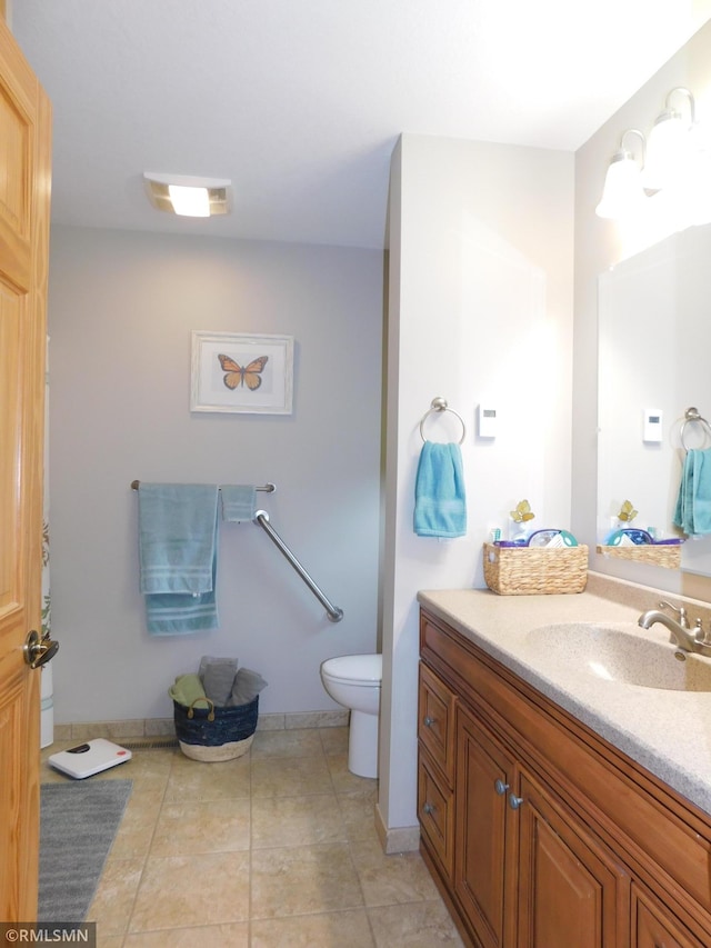 37760 Dove St Unit 14, Aitkin, MN 56431 - bathroom with vanity and tile patterned flooring