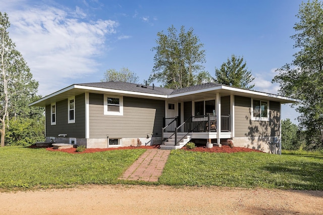 3546 230th St E, Prior Lake, MN 55372 - view of front of property featuring a front lawn and a porch