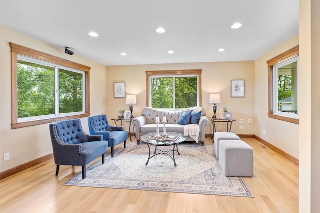 3546 230th St E, Prior Lake, MN 55372 - living room with light wood-style floors and recessed lighting