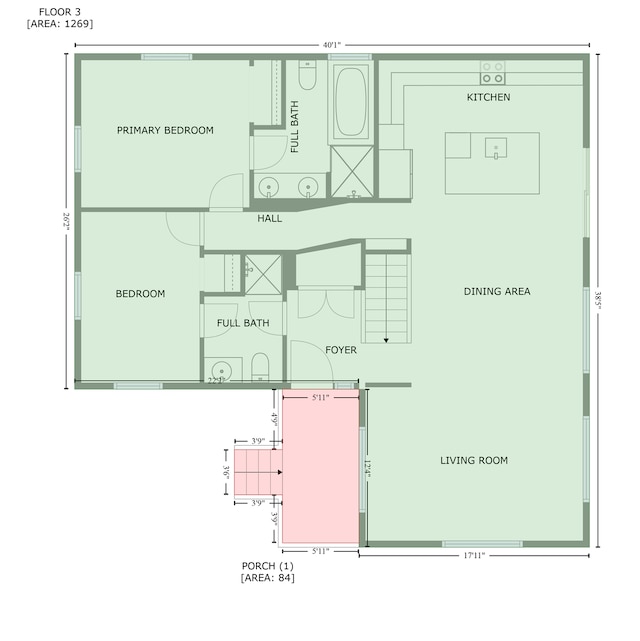 3546 230th St E, Prior Lake, MN 55372 - view of floor plan / room layout