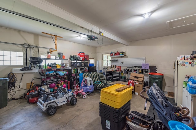 471 Tyrol Dr, Brainerd, MN 56401 - garage featuring freestanding refrigerator