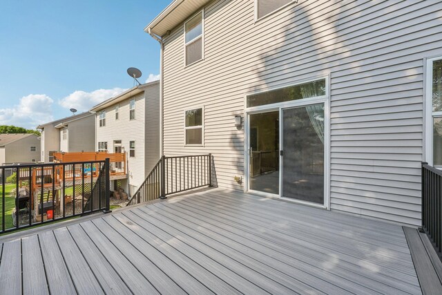 1741 Prescott Ln, Chaska, MN 55318 - view of wooden terrace