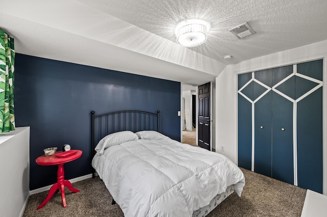 3717 80th Ave N, Brooklyn Park, MN 55443 - carpeted bedroom with a textured ceiling and baseboards