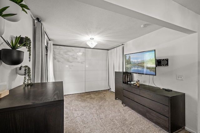 3717 80th Ave N, Brooklyn Park, MN 55443 - bedroom featuring carpet floors and a textured ceiling
