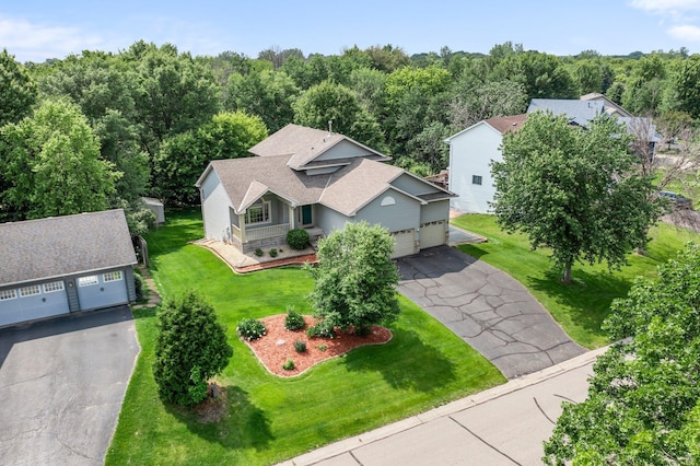 13842 Redwood St NW, Andover, MN 55304 - view from above of property