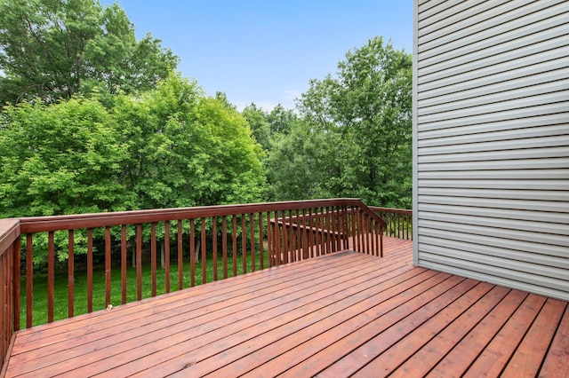 13842 Redwood St NW, Andover, MN 55304 - wooden deck with a lawn