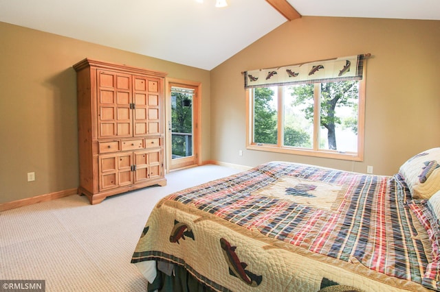 49063 203rd Pl, Mcgregor, MN 55760 - bedroom with baseboards and light carpet