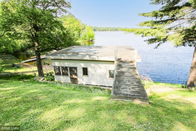 49063 203rd Pl, Mcgregor, MN 55760 - dock area with a water view