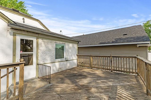 5420 Fremont Ave N, Brooklyn Center, MN 55430 - view of wooden terrace