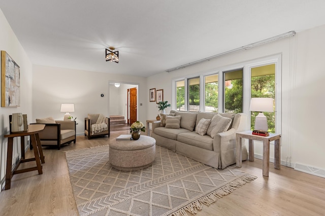 6521 Gleason Rd, Edina, MN 55439 - living area with light wood-type flooring