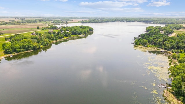 4616 Fillmore Ave NW, Maple Lake Twp, MN 55358 - drone / aerial view of a large body of water