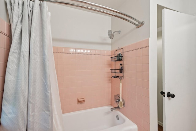 1346 Como Ave, Saint Paul, MN 55108 - bathroom featuring shower / bath combination with curtain