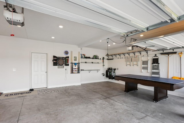 11505 Pineridge Way N, Dayton, MN 55327 - garage with a garage door opener and recessed lighting