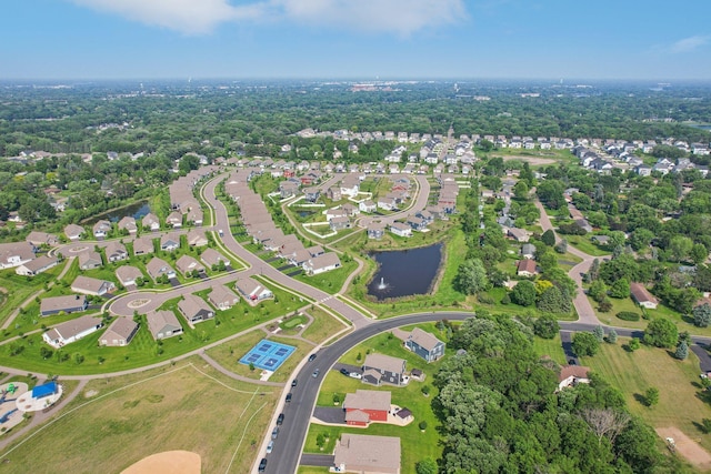 11505 Pineridge Way N, Dayton, MN 55327 - aerial view of property's location featuring nearby suburban area and a large body of water