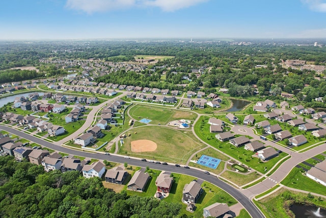 11505 Pineridge Way N, Dayton, MN 55327 - aerial view of property's location featuring a large body of water and nearby suburban area