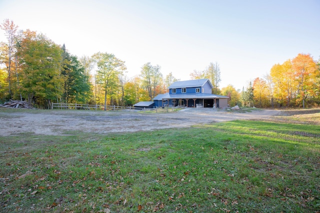 6860 Re Echo Ridge Dr NE, Remer, MN 56672 - view of yard featuring driveway