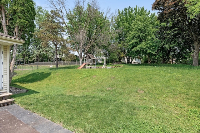 1989 Park Dr, Saint Paul, MN 55119 - view of yard with a playground