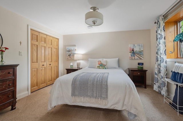 1501 Fraser Dr, Grand Rapids, MN 55744 - bedroom with carpet floors, a closet, and baseboards