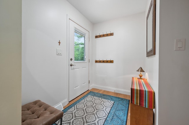 1501 Fraser Dr, Grand Rapids, MN 55744 - entrance foyer with light wood-style floors and baseboards