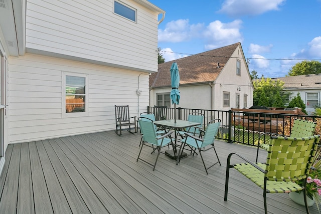 5409 Aldrich Ave S, Minneapolis, MN 55419 - deck featuring outdoor dining space