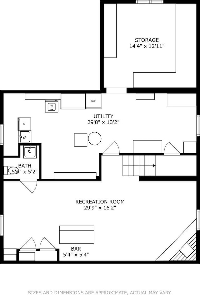 5409 Aldrich Ave S, Minneapolis, MN 55419 - view of property floor plan
