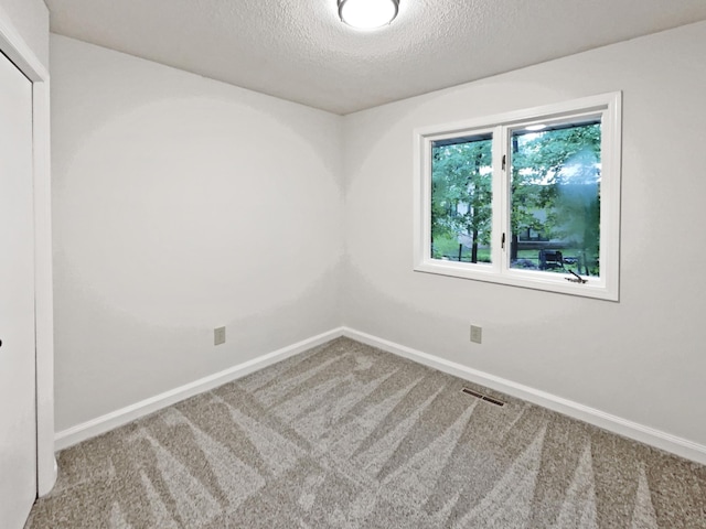 7040 Winfield Rd, Rockford, MN 55373 - carpeted empty room with baseboards and a textured ceiling