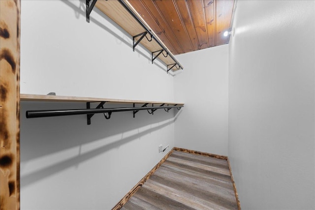 1334 105th Ave, Amery, WI 54001 - spacious closet with wood finished floors