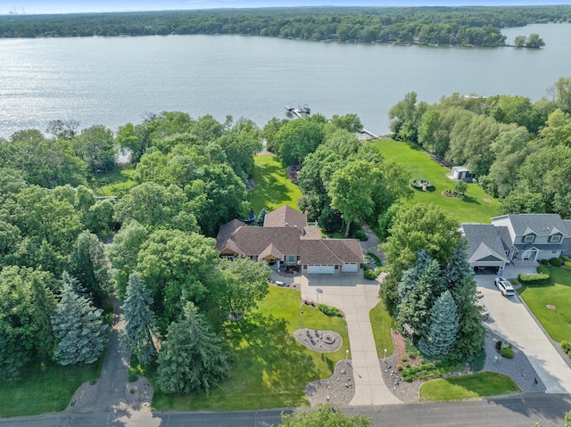 22946 185th St NW, Orrock Twp, MN 55309 - aerial view of property and surrounding area featuring a nearby body of water