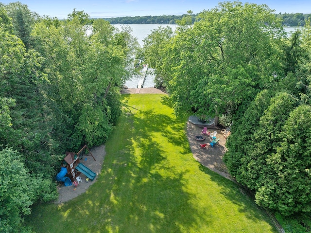 22946 185th St NW, Orrock Twp, MN 55309 - drone / aerial view of a large body of water